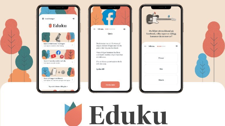 Eduku, examensprojekt av David Nilsson och Philip Pålsson.
