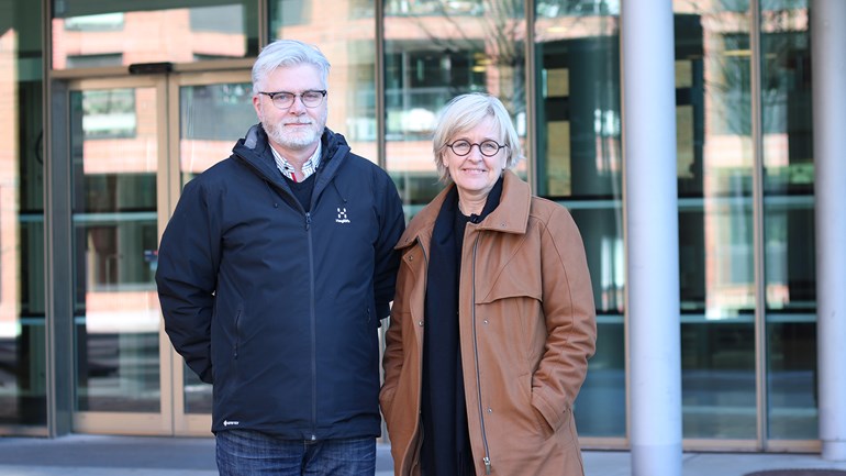 Per Alstergren och Karin Melander
