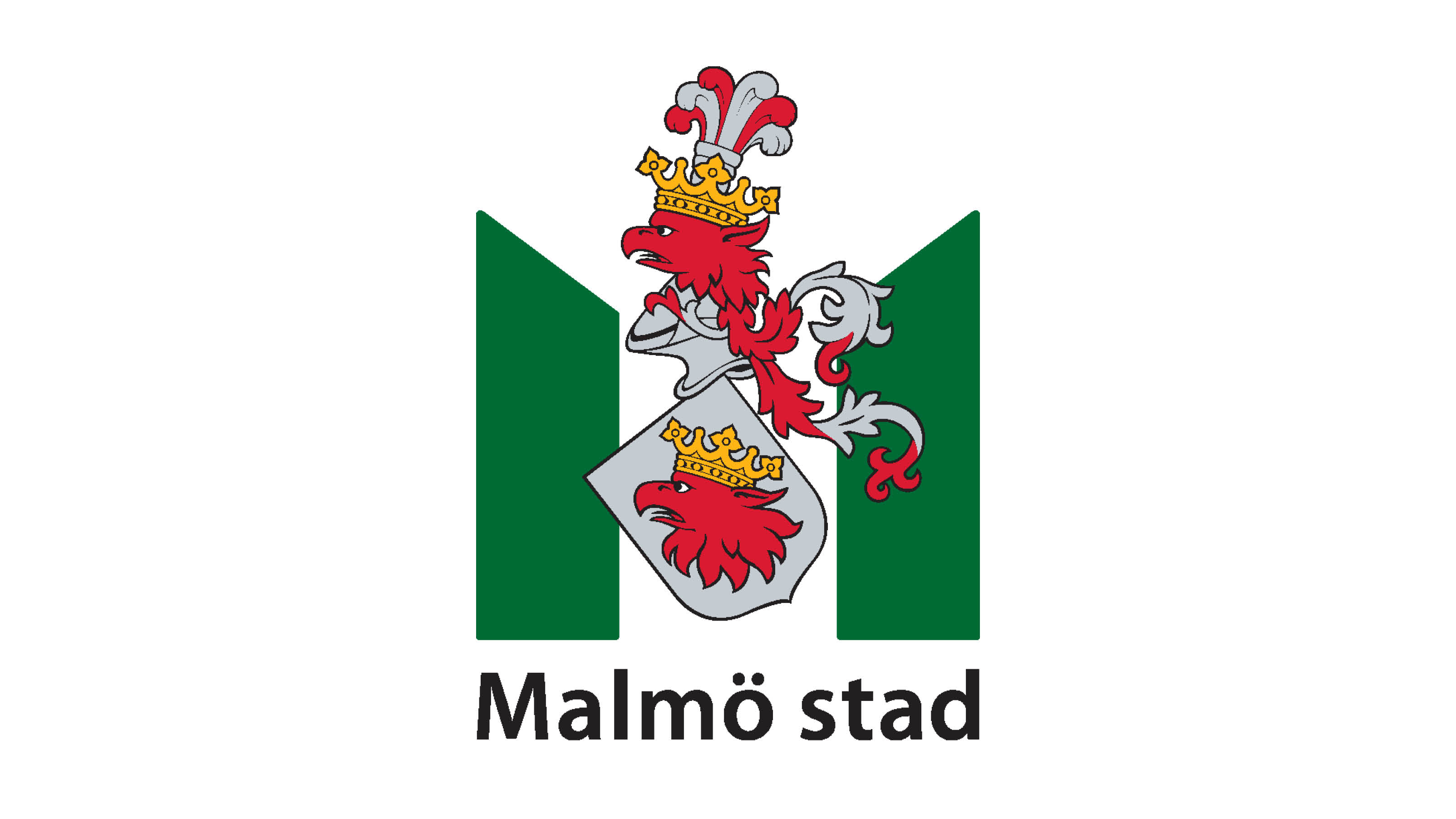 City of Malmo logotype with text Malmö stad