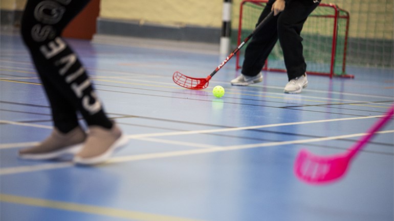 Innebandy.