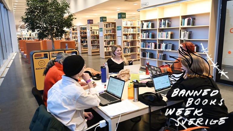 Banned books week Sweden