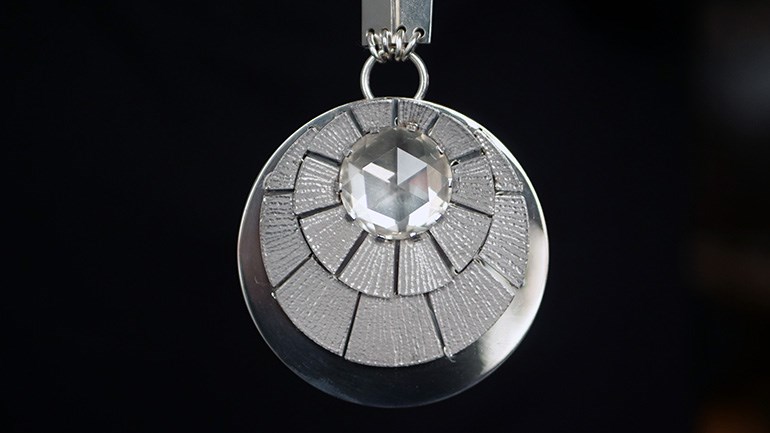 The Vice-Chancellor’s chain. Closeup photo.