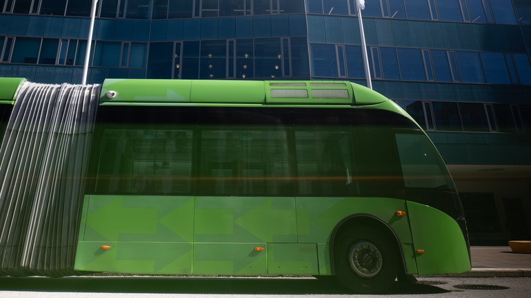 Stadsbuss i Malmö.