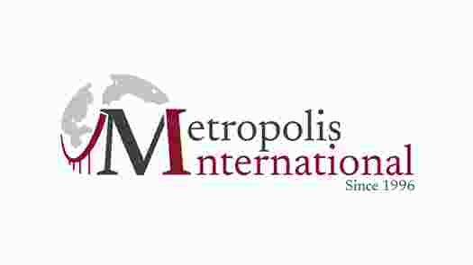 Logotype Metropolis International.