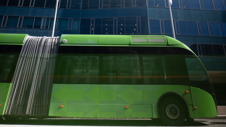 Stadsbuss i Malmö.