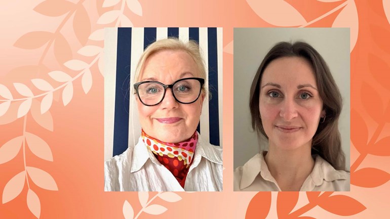 Porträttbild på Marie Stenberg (t.v.) och Gabriella Boisen (t.h.)