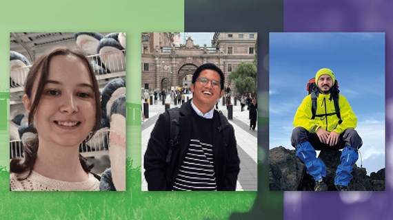 Students from the master's programme.