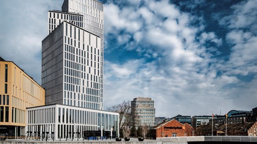 The Buildings Malmö Live and Niagara in Malmö.