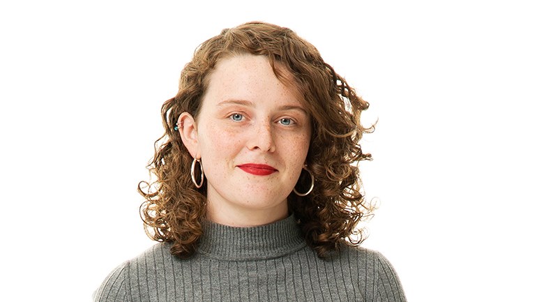 Olivia Aherne är doktorand.