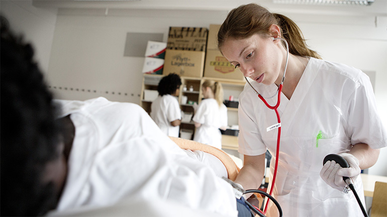 Undersökning av patient