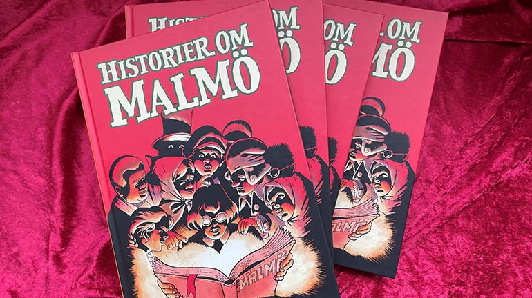 Historier om Malmö – en seriebok som berättar några av historierna om Malmö