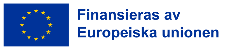 Logga: Finansieras av EU.
