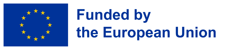 Logo: Funded by EU.