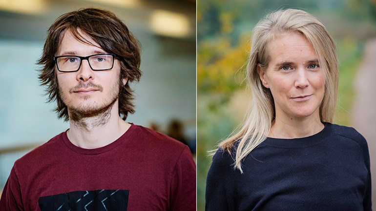 Manne Gerell och Anna-Karin Ivert