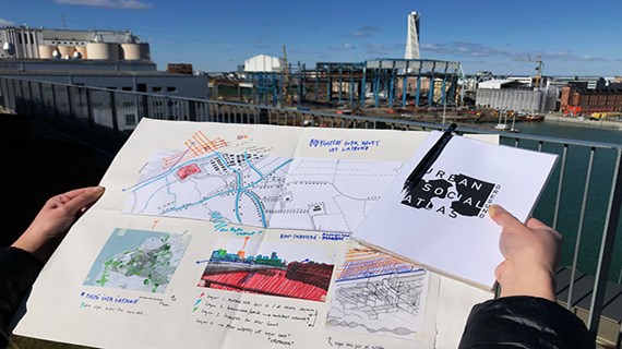 Ritning stadsutveckling - Urban social atlas