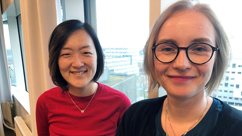 Sayaka Osanami Törngren och Carolin Schütze