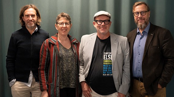 Magnus Erlandsson, Åsa Harvard Maare, Magnus Persson och Daniel Hansson