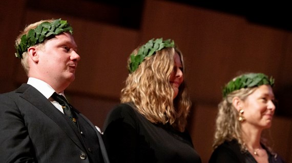 Peter Bauer, Emilia Frölich, Emma Hall.