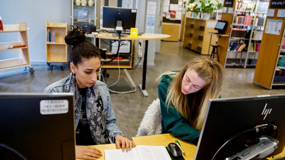 Biblioteket på Odontologiska fakulteten Malmö universitet