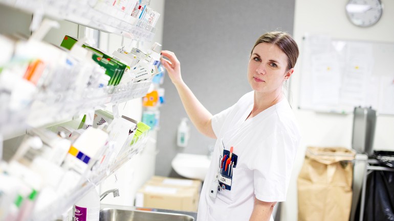 Lisa Petersson som läst specialistsjuksköterska Medicinsk vård.