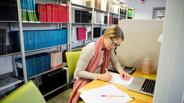Biblioteket på Odontologiska fakulteten Malmö universitet