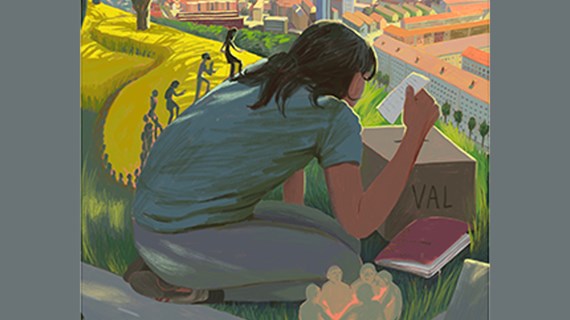 Voting illustration by Idun Lindberg