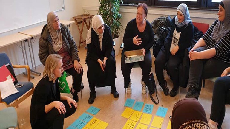 Workshop med boende i Lindängen