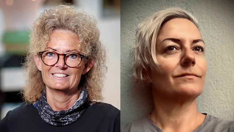 Ann-Christine Vallberg Roth och Linda Palla