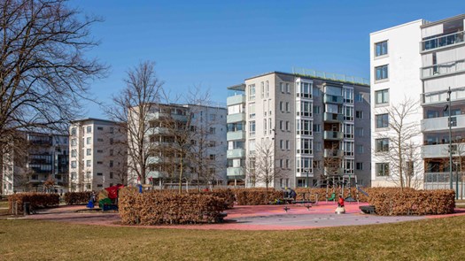 Fasad, bostadshus.