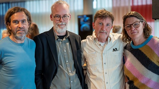 Magnus Erlandsson, Kutte Jönsson, Jesper Högström och Caroline Jönsson