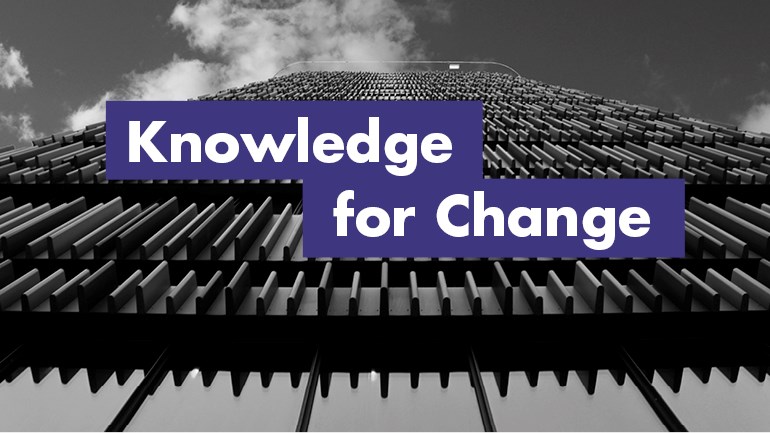 logo för Knowledge for Change