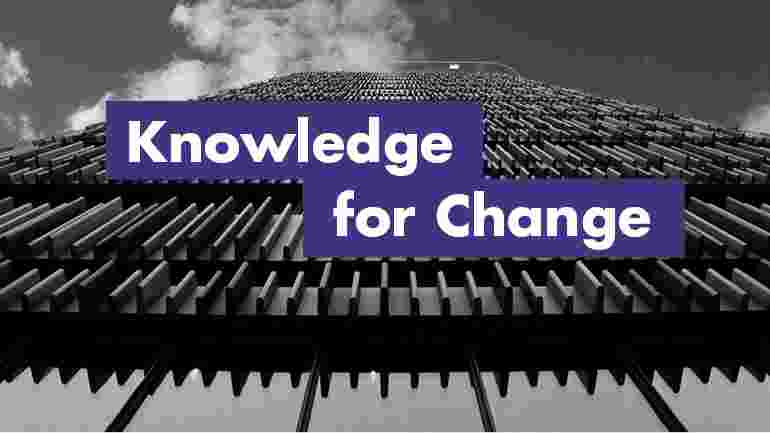 logo för Knowledge for Change