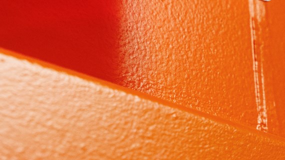 Lampa som visar att exprimentet har startat och att strålningen är på på Max IV-laboratoriet.