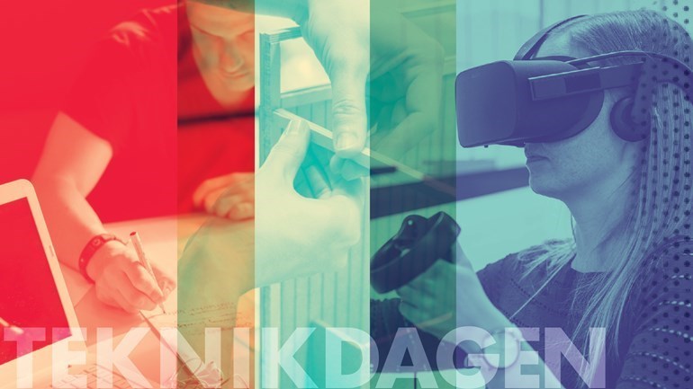 Bildkollage för Teknikdagen