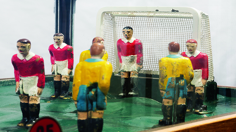 fotbollsspel från 1920