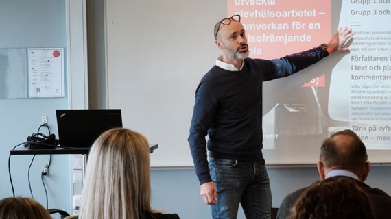 Uppdragsutbildning för rektorer.