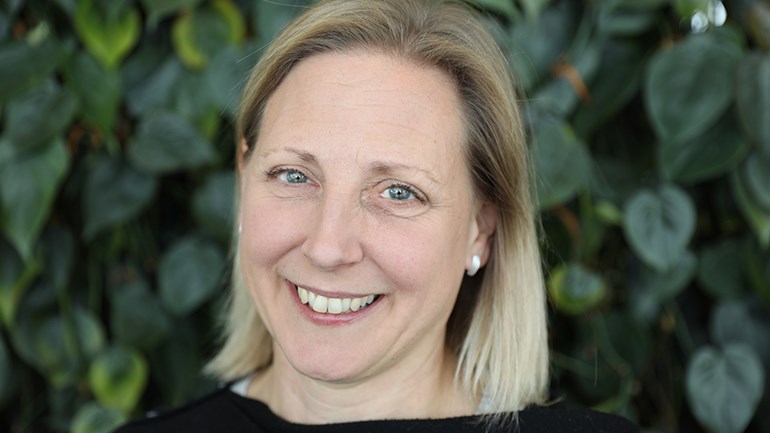 Porträtt av Margit Nothnagl ny universitetsdirektör
