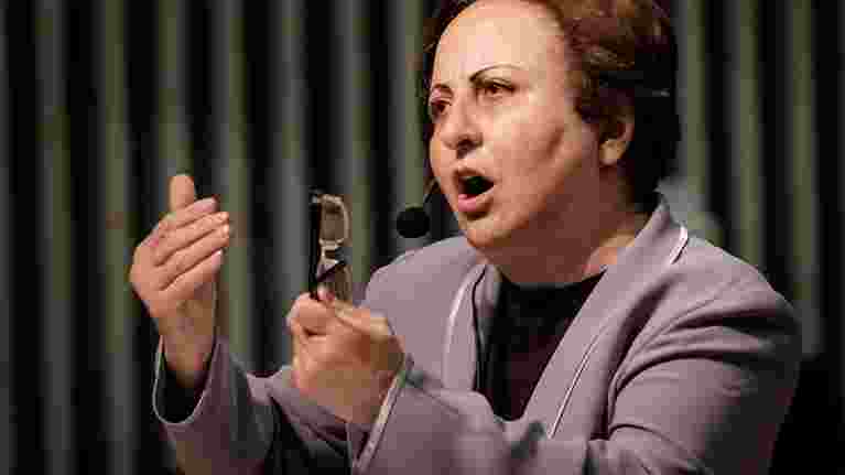 Shirin Ebadi föreläser på Malmö universitet