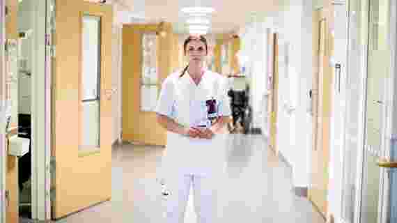 Lisa Petersson som läst specialistsjuksköterska Medicinsk vård.