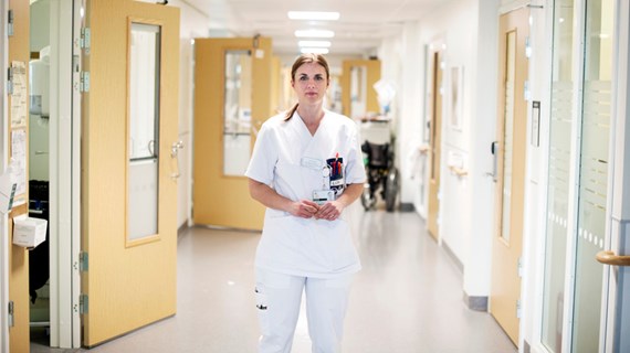 Lisa Petersson som läst specialistsjuksköterska Medicinsk vård.