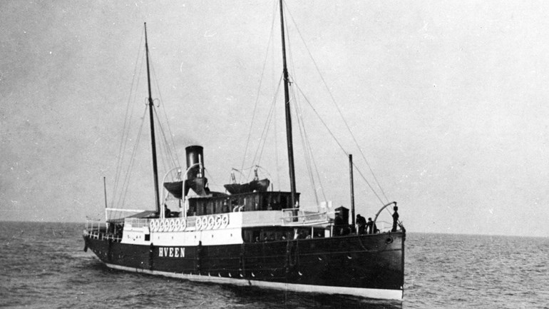 Swedish shipping company AB Öresund, ss Hveen.
