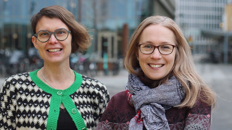 Ulrika Sjöberg och Carolina Martinez