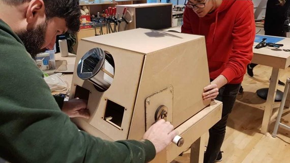 Studet project by Interaction design students.