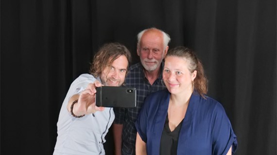 Magnus Erlandsson, Håkan Eriksson och Emilia Frölich