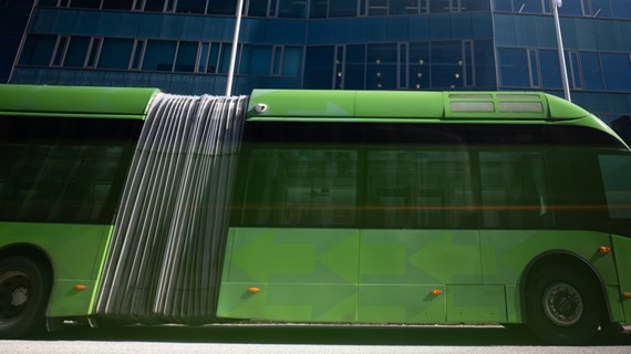 Stadsbuss i Malmö.