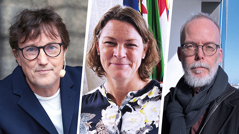 Caroline Jönsson, Jesper Högström och Kutte Jönsson