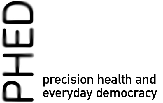 Image representing the research project Precision Health and Everyday Democracy