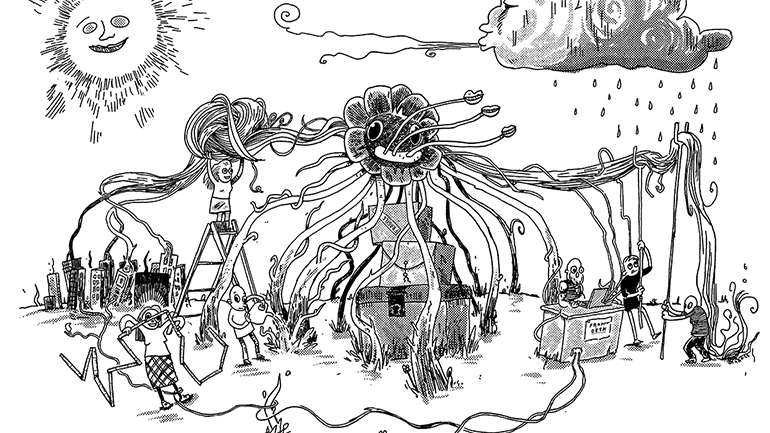 Skiss humaniorakollegiet