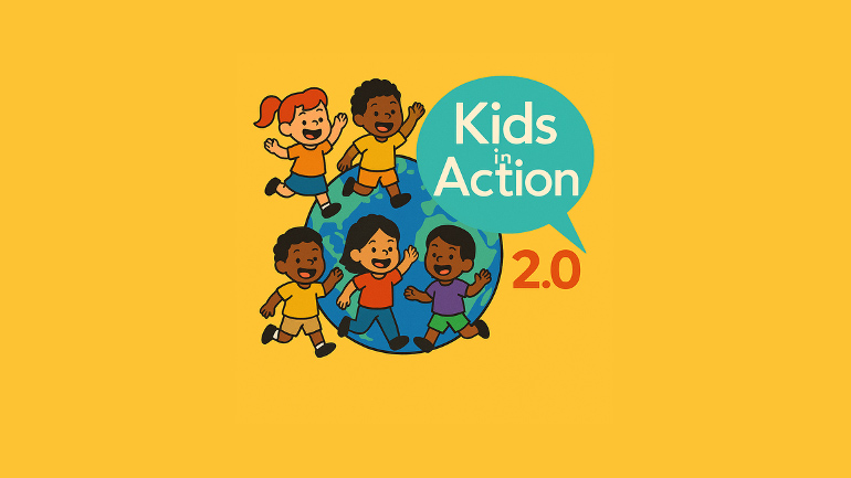 Kids in Action 2.0 illustrated image